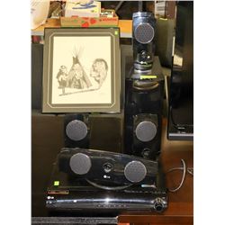 LG SURROUND SOUND SYSTEM, WITH DVD PLAYER AND