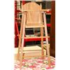 Image 1 : WOODEN DOLL HIGHCHAIR