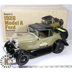 VINTAGE BEAM'S 1928 MODEL A FORD DECANTER WITH