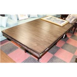 WOOD TONE KITCHEN TABLE -  ON CHOICE