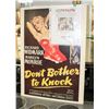 Image 1 : ORIGINAL MARILYN MUNROE "DONT BOTHER TO KNOCK"
