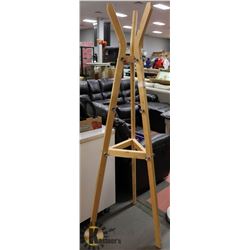 COAT RACK/CLOTHING STAND WOOD