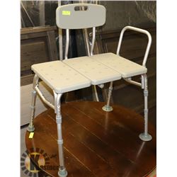 NEW SHOWER TRANSFER BATHTUB BENCH.