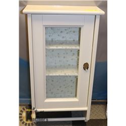 WHITE WALL CABINET 30" TALL X 14" WIDE