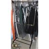 Image 1 : 2 TIER CLOTHING RACK WITH LADIES CLOTHING