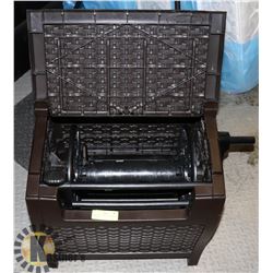 HOSE REEL STORAGE BOX, WINDER SUNCAST