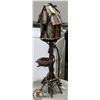 Image 1 : WOOD BIRD HOUSE 36" TALL