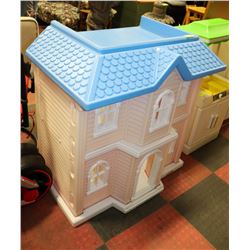 LARGE PLASTIC DOLL HOUSE