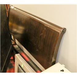 KING SIZE WOOD SLEIGH HEADBOARD