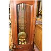 Image 3 : ESTATE GRANDFATHER CLOCK WITH BRASS WORKS AND