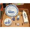 Image 1 : SELECTION OF ASSORTED DELFTWARE.