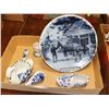 Image 1 : SELECTION OF ASSORTED DELFTWARE.