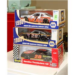 LOT OF 3 DIE CAST RACE CARS