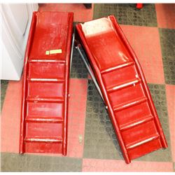 PAIR OF 6500LBS CAR RAMPS-MADE IN CANADA