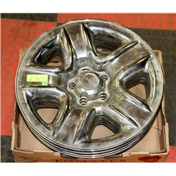 SET OF 4 WHEEL COVERS