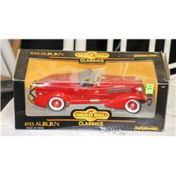 AMERICAN MUSCLE 1935 AUBURN DIE CAST COLLECTOR CAR