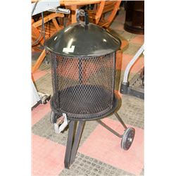 FIRE PIT ON WHEELS