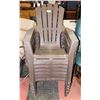 Image 1 : GROUP OF 6 STACKABLE LAWN CHAIRS