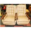 Image 1 : PAIR OF VINTAGE ROCKING CHAIRS AS IS