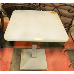 METAL PATIO TABLE