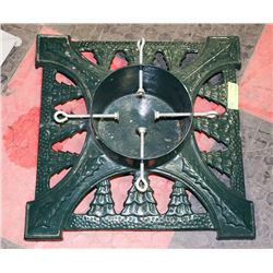CAST IRON CHRISTMAS TREE BASE