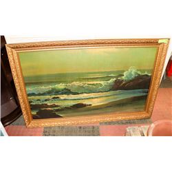 FRAMED ROBERT WOOD ARTWORK REPLICA