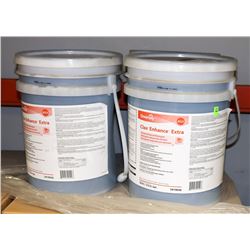 THREE 5 GALLON PAILS OF SOLVENT ENHANCED DETERGENT