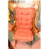 Image 1 : SOLID WOOD ROCKING CHAIR