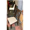 Image 1 : LOT OF 6 ASSORTED SIDECHAIRS