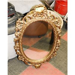 VINTAGE CARVED STYLE WALL MIRROR