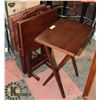 Image 1 : SET OF FOLDING TV TABLES