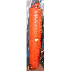 50+FEET OF NEW ORANGE FENCING
