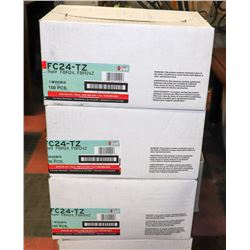 6 BOXES OF CONTRACTOR PACK FENCE BRACKETS 2X4