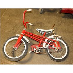 VINTAGE CHILDEN'S BIKE WITH BANANA SEAT