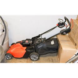 36VOLT BLACK AND DECKER SELF PROPELLED MOWER