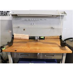 REAR MOUNTED TRAILER HITCH W/ 2 BLACK WHEEL COVERS