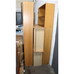 LOT OF 4 ASSORTED BOOKSHELVES
