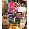 Image 1 : PALLET OF ASSORTED TOOLS, CAMPING, OUTDOOR