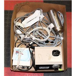 LARGE FLAT OF DENTAL EQUIPMENT