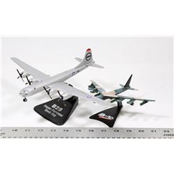 B29 AND B-52 PLANE MODELS
