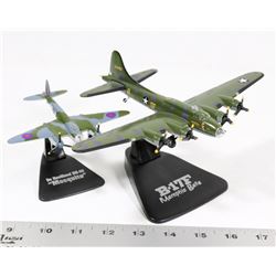 B-17F MEMPHIS BELLE & DETTA VILLAND DH-98 MOSQUITO