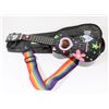 Image 1 : MAHALO UKELELE WITH CASE, STRAP AND PICK.