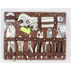 WRENCH AND PLIER SET.