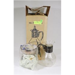 NEW IN THE BOX VINTAGE CARAFE