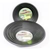 Image 1 : SET OF 10" AND 14" PROSPECTING GOLD PANS FOR GOLD