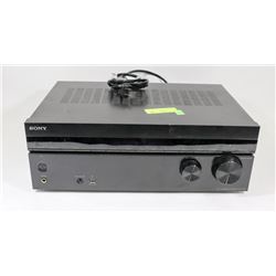 SONY RECEIVER WITH POWER CORD.