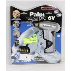 PALM PRO 6V COMPACT CORDLESS DRILL