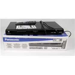 PANASONIC DVD PLAYER WITH REMOTE