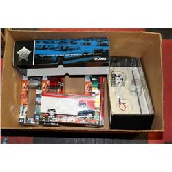 LOT OF 4 LONG HAULER DIE CAST CARS AND 1 CHICAGO