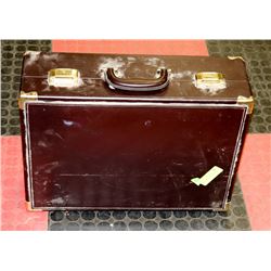 LARGE HARD SHELL BRIEF CASE.